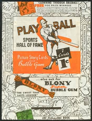 1941 Play Ball Orange